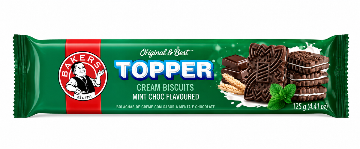 Topper cream biscuits vanilla