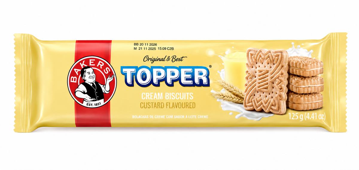 Topper cream biscuits vanilla