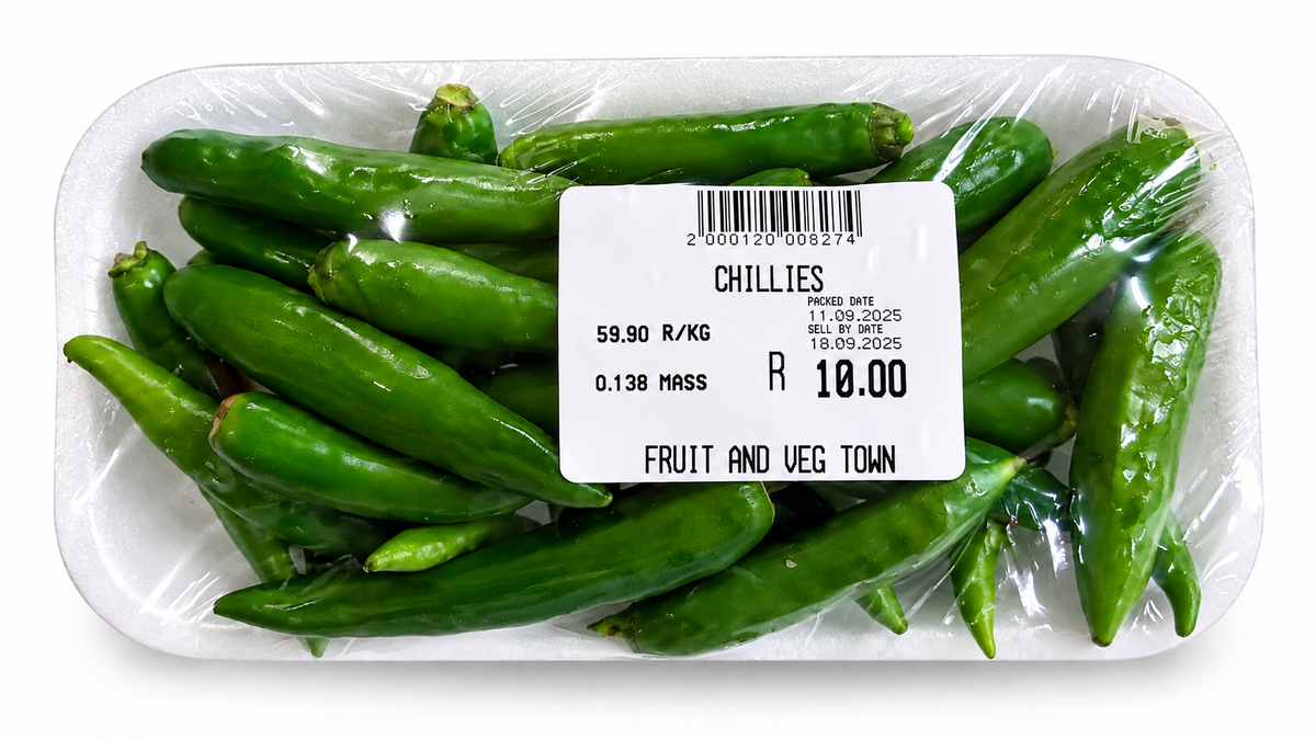 Green Chillies Trays