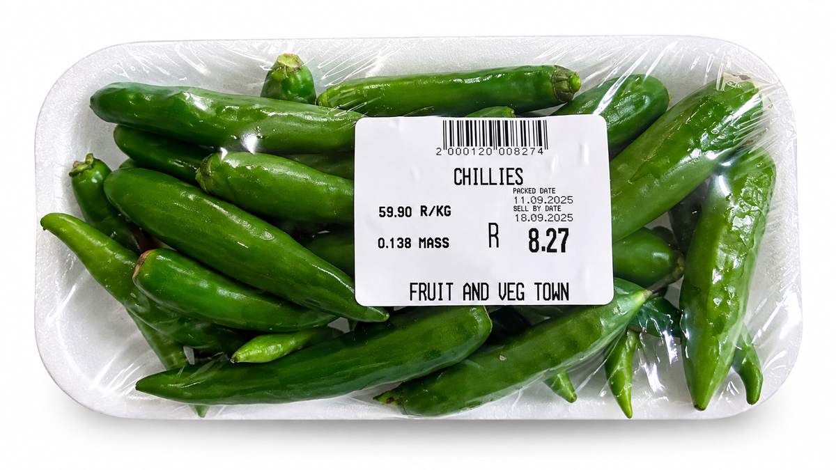 Green Chillies Trays